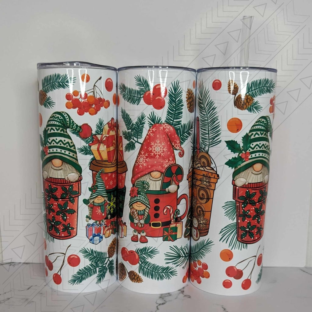 40 oz Christmas Gnomes Tumbler