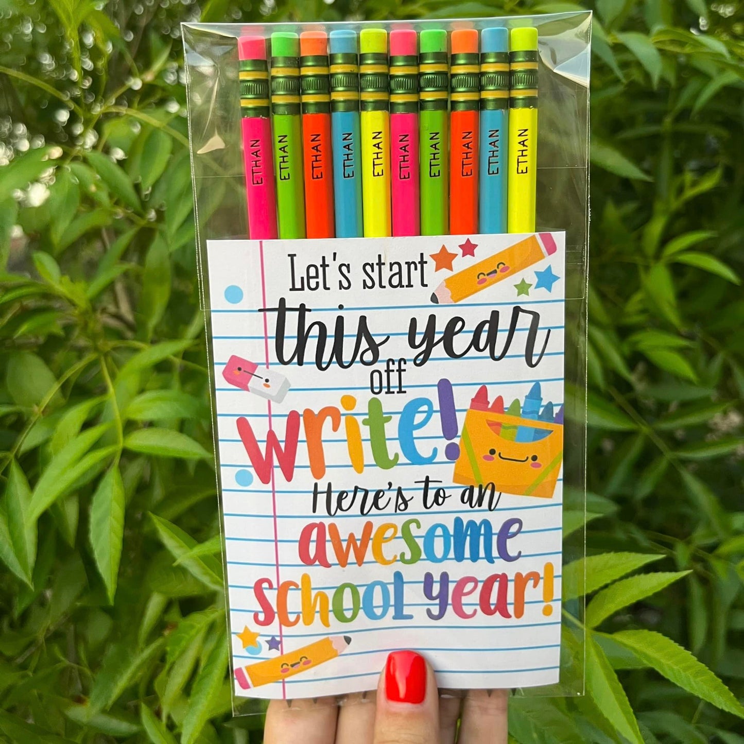 Personalized Pencils