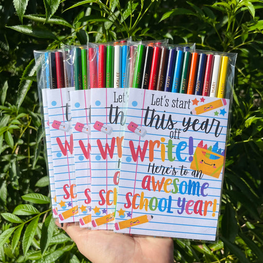 Personalized Colored Pencils