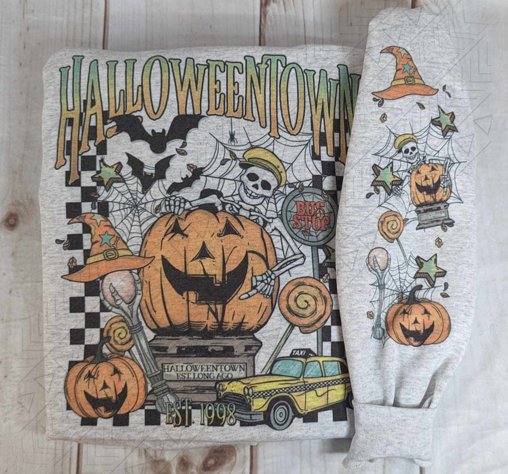 Sweat-shirt Ville d’Halloween