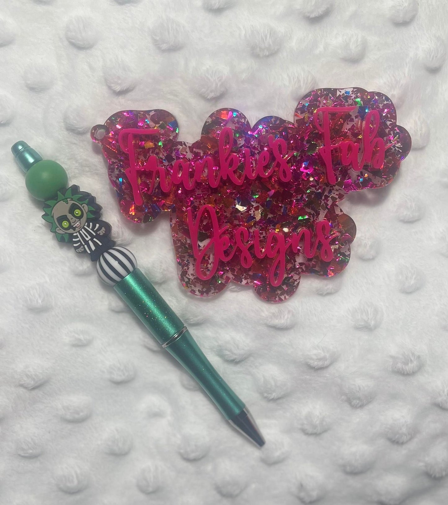 Spooky Halloween Silicone Beaded Pens