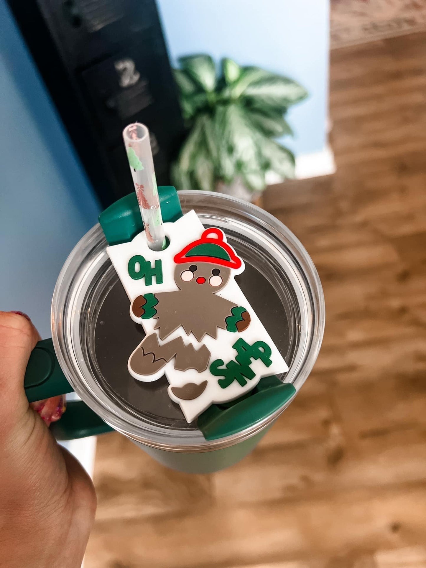 Gingerbread Man 40oz Tumbler Topper