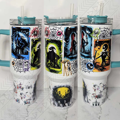 40oz Nightmare Before Christmas Tumbler