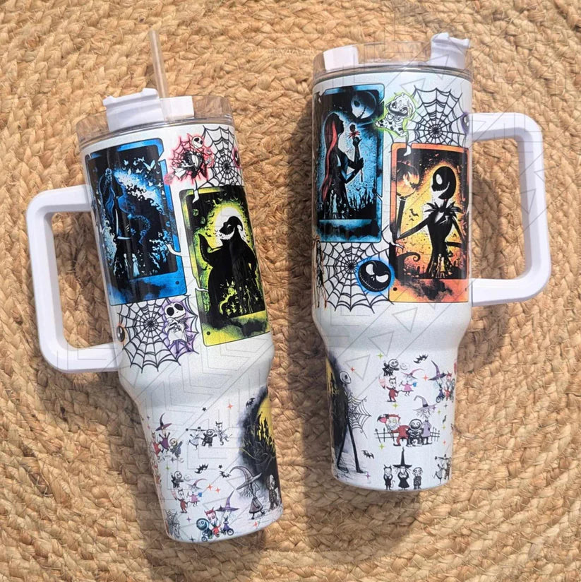 40oz Nightmare Before Christmas Tumbler