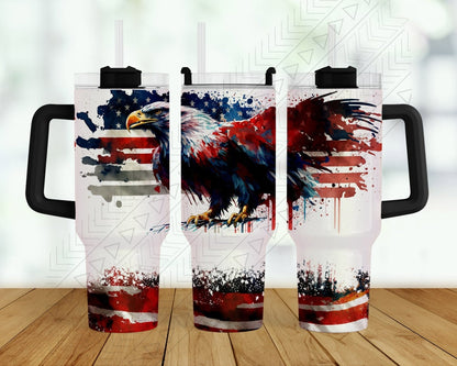 40Oz Patriotic Eagle