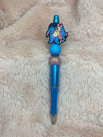 Piglet & Eeyore Beaded Pen | Disney Character Pen