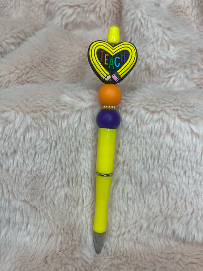 Teacher Beaded Pen