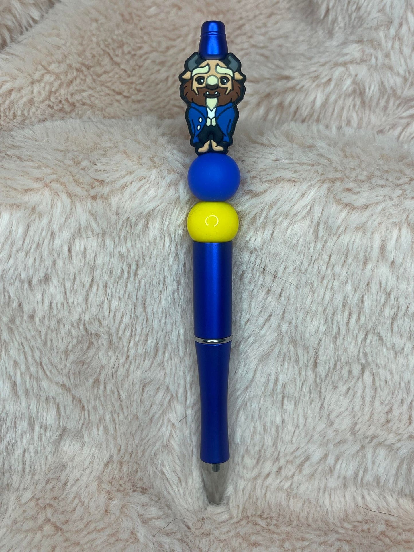 Beauty & The Beast Beaded Pen