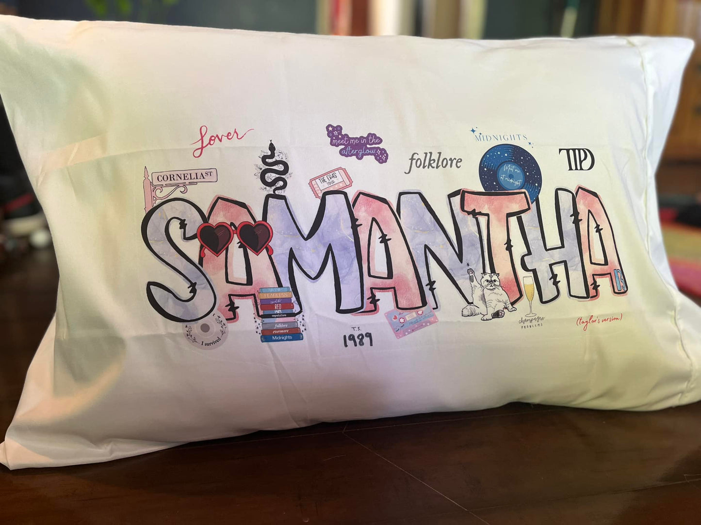 Taylor Swift Personalized Pillowcase