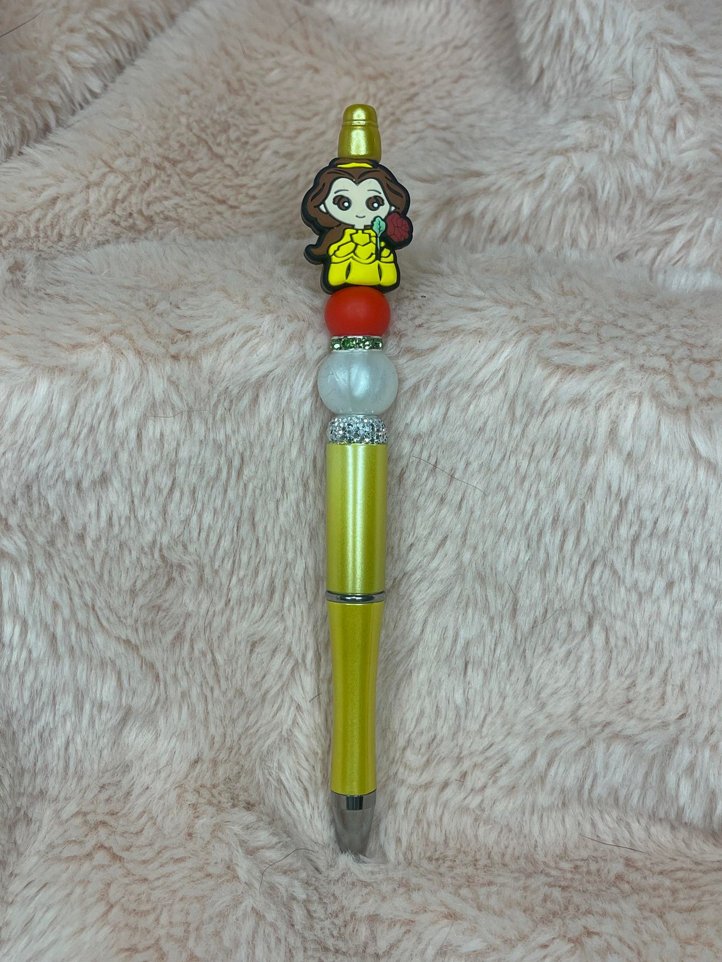 Beauty & The Beast Beaded Pen