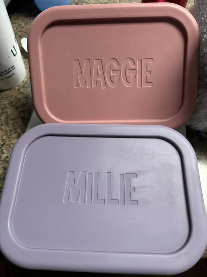 Personalized Silicone Lunch Boxes