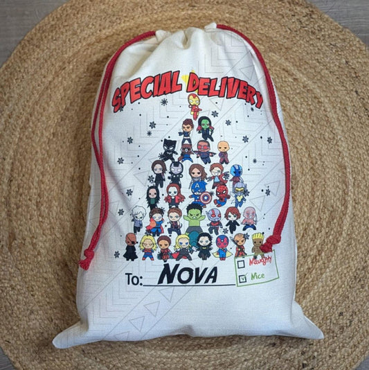 Bolsa de Papá Noel de Princesas Disney