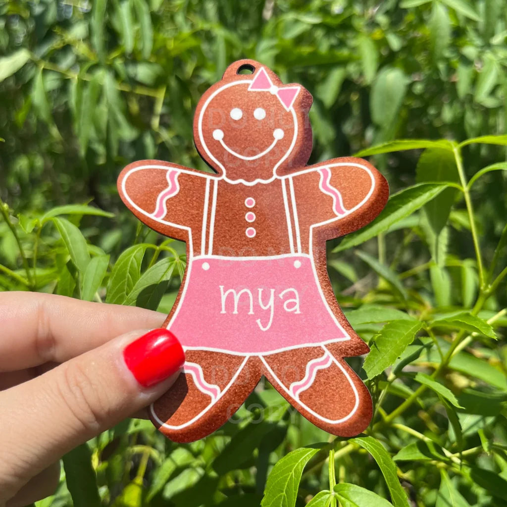 Personalized Gingerbread Ornament