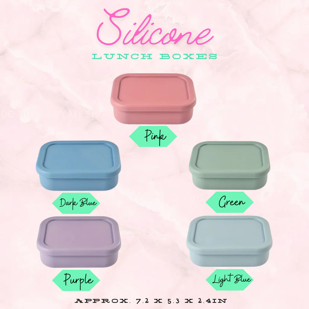 Personalized Silicone Lunch Boxes