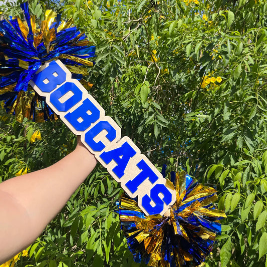 Pompom School Spirit Stick