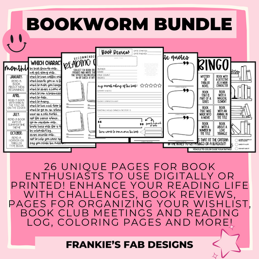 Digital Bookworm Bundle | Digital library collection