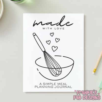 Meal Planning Digital Journal