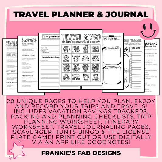 Digital Travel Planner & Journal