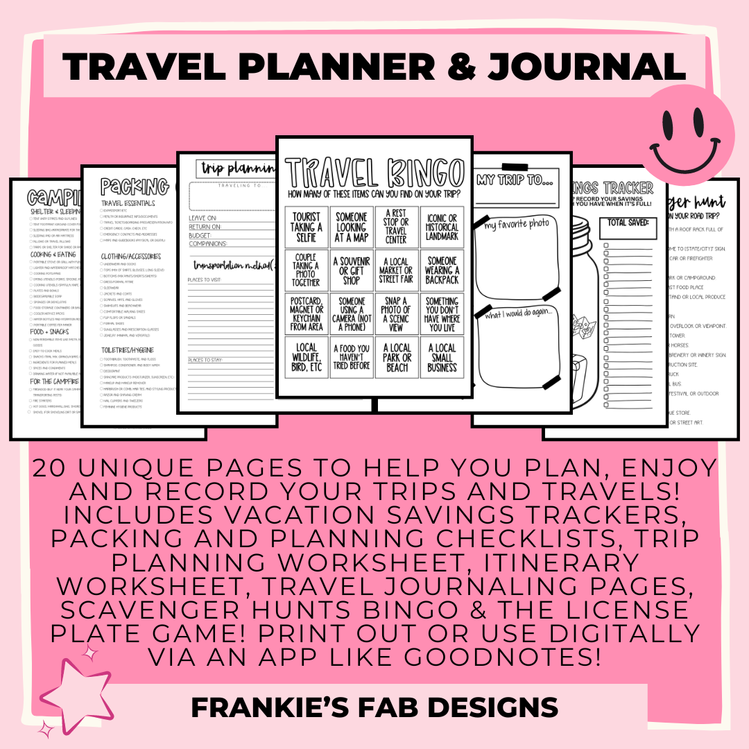 Digital Travel Planner & Journal