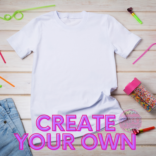 Crea tu propia camiseta para niños