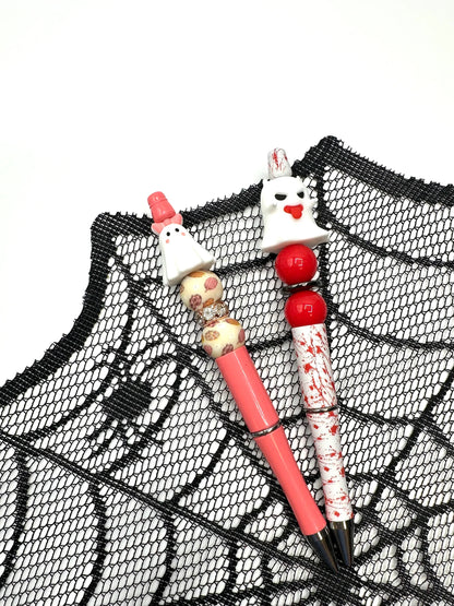 Halloween Beaded Pen Set