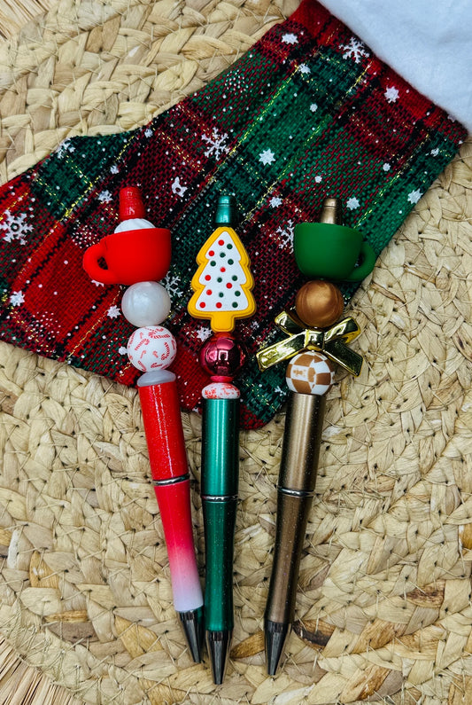 Cookies & Cocoa Beaded Pens