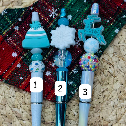 Winter Wonderland Beaded Pens