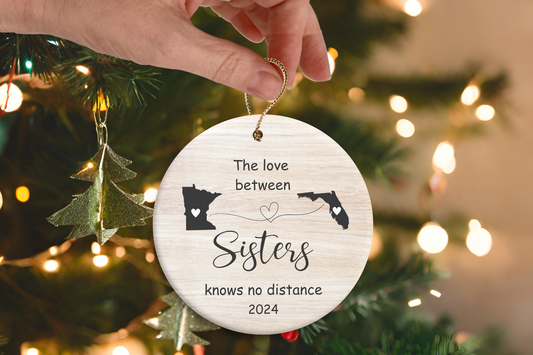 Love between sisters Ornament