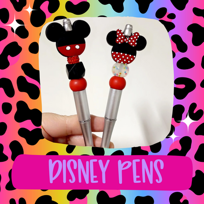 Stylo perlé inspiré de Disney