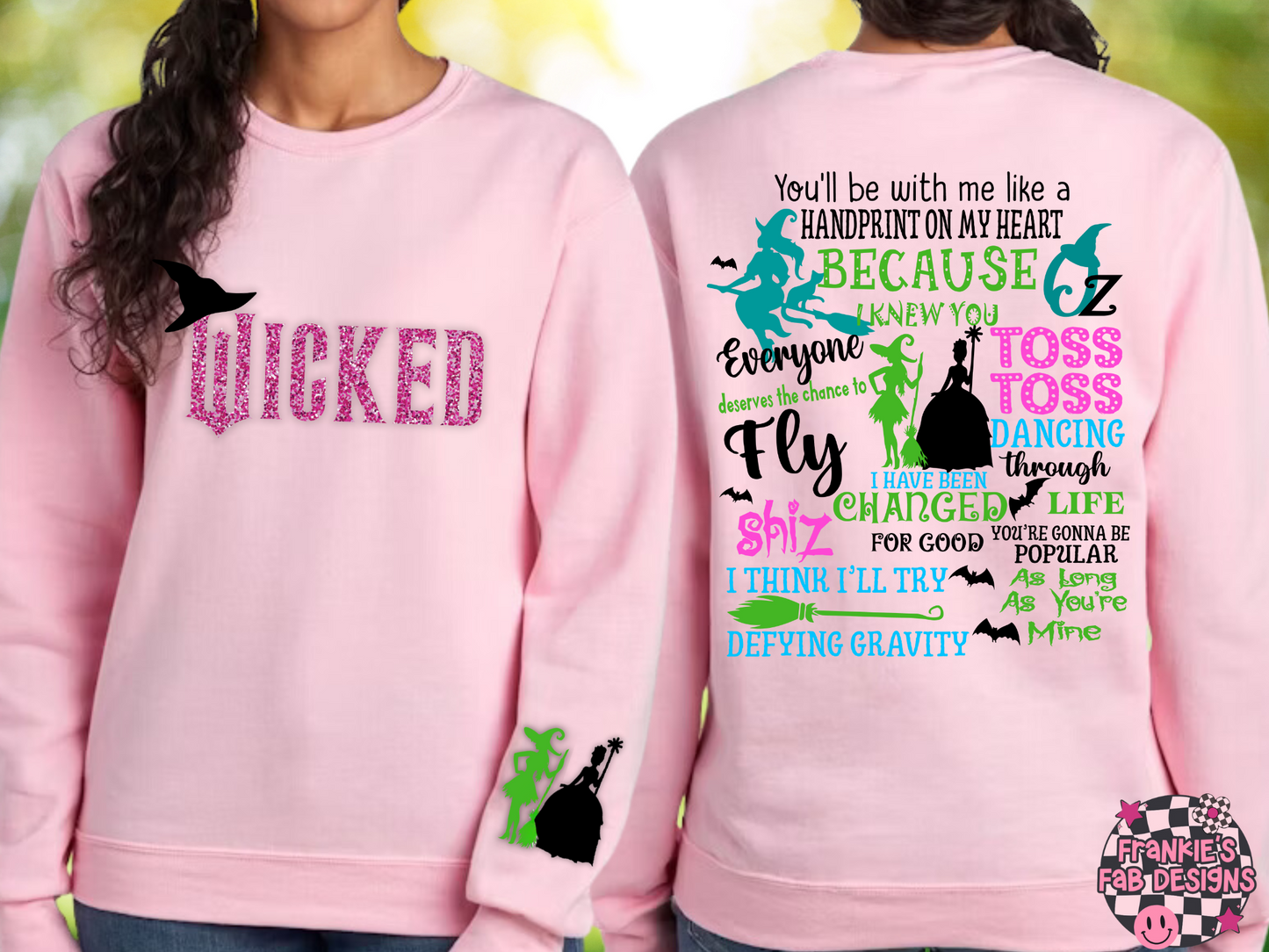 Wicked The Musical Collage Sweatshirt