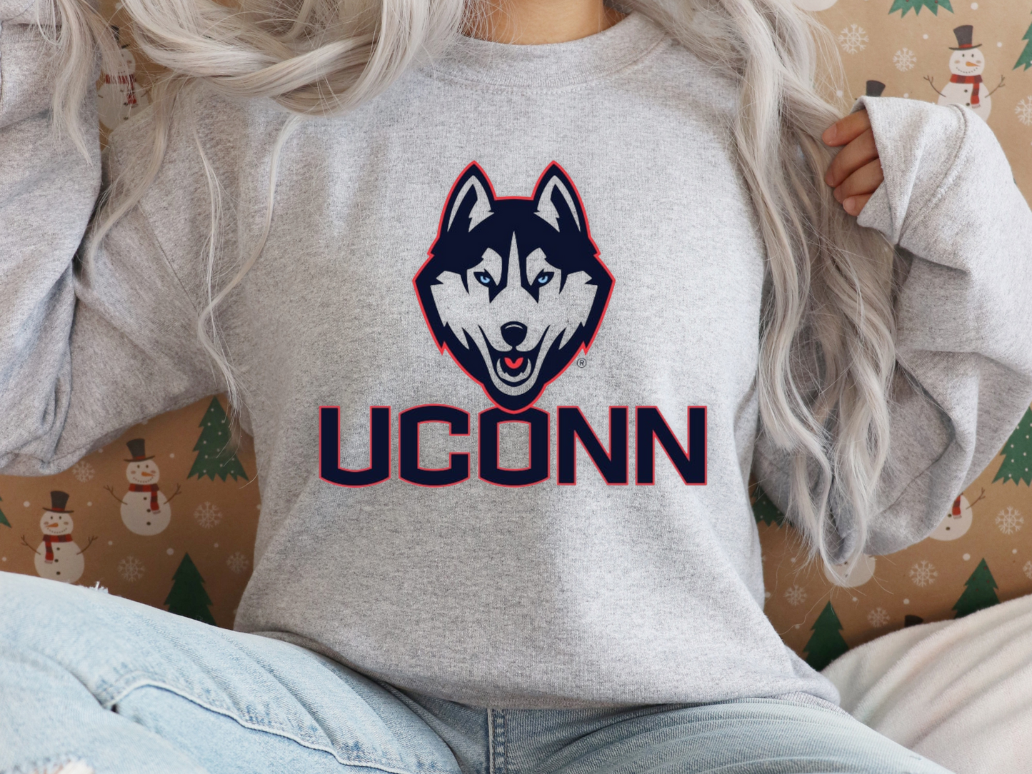 UConn Huskies Crewneck Sweatshirt