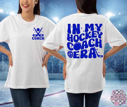 Camiseta de la era del entrenador de hockey