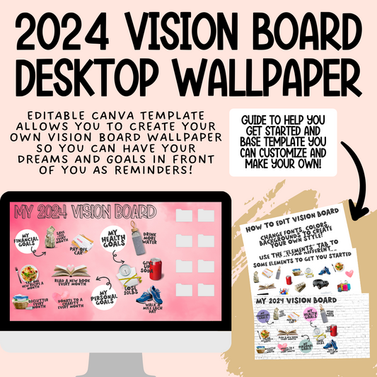 Vision Board Desktop Wallpaper