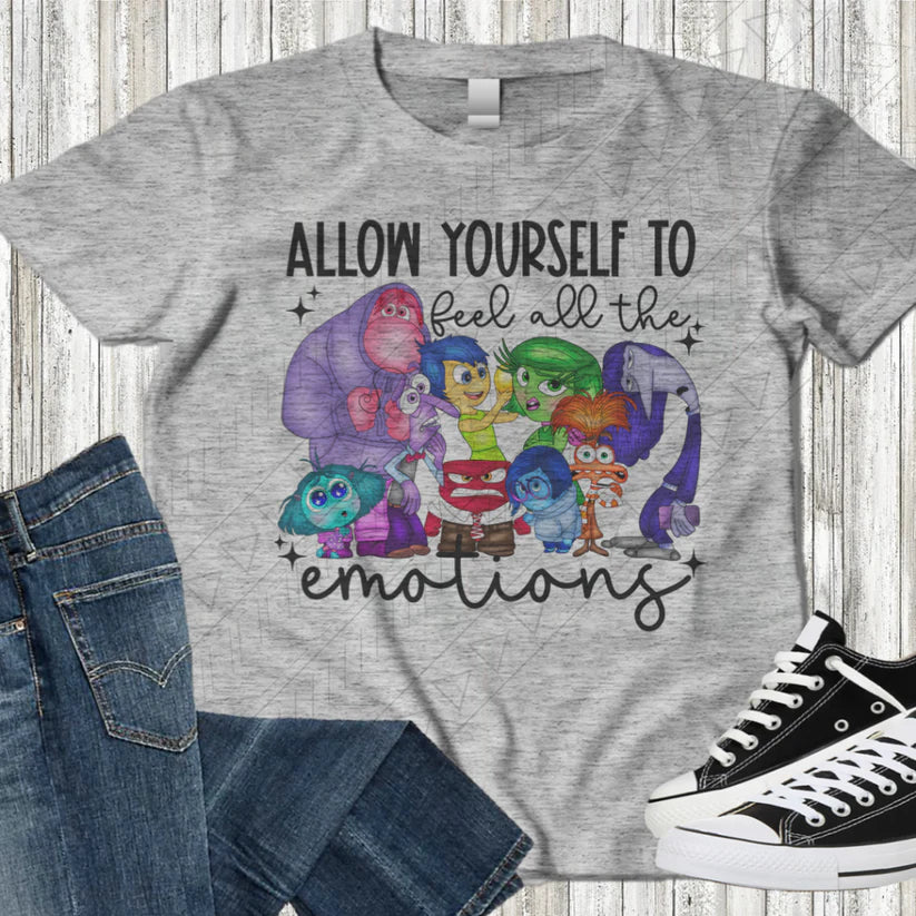 Allow Yourself To Feel -Kids T-Shirt