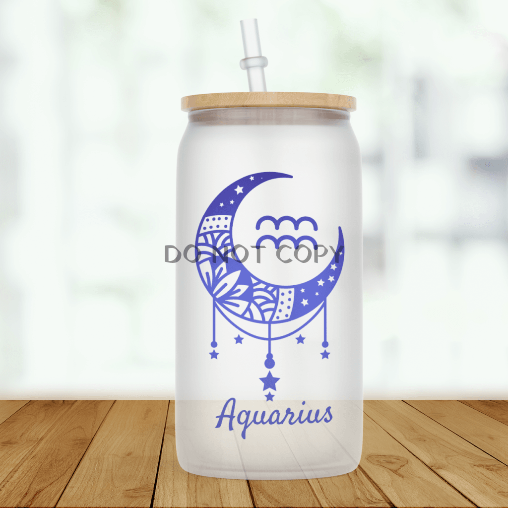 Aquarius Glass Can