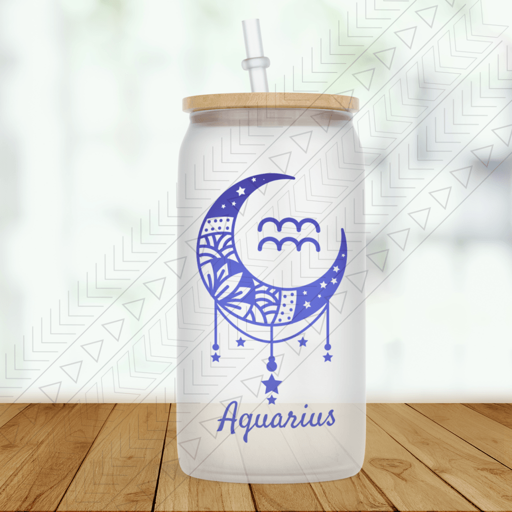 Aquarius Glass Can