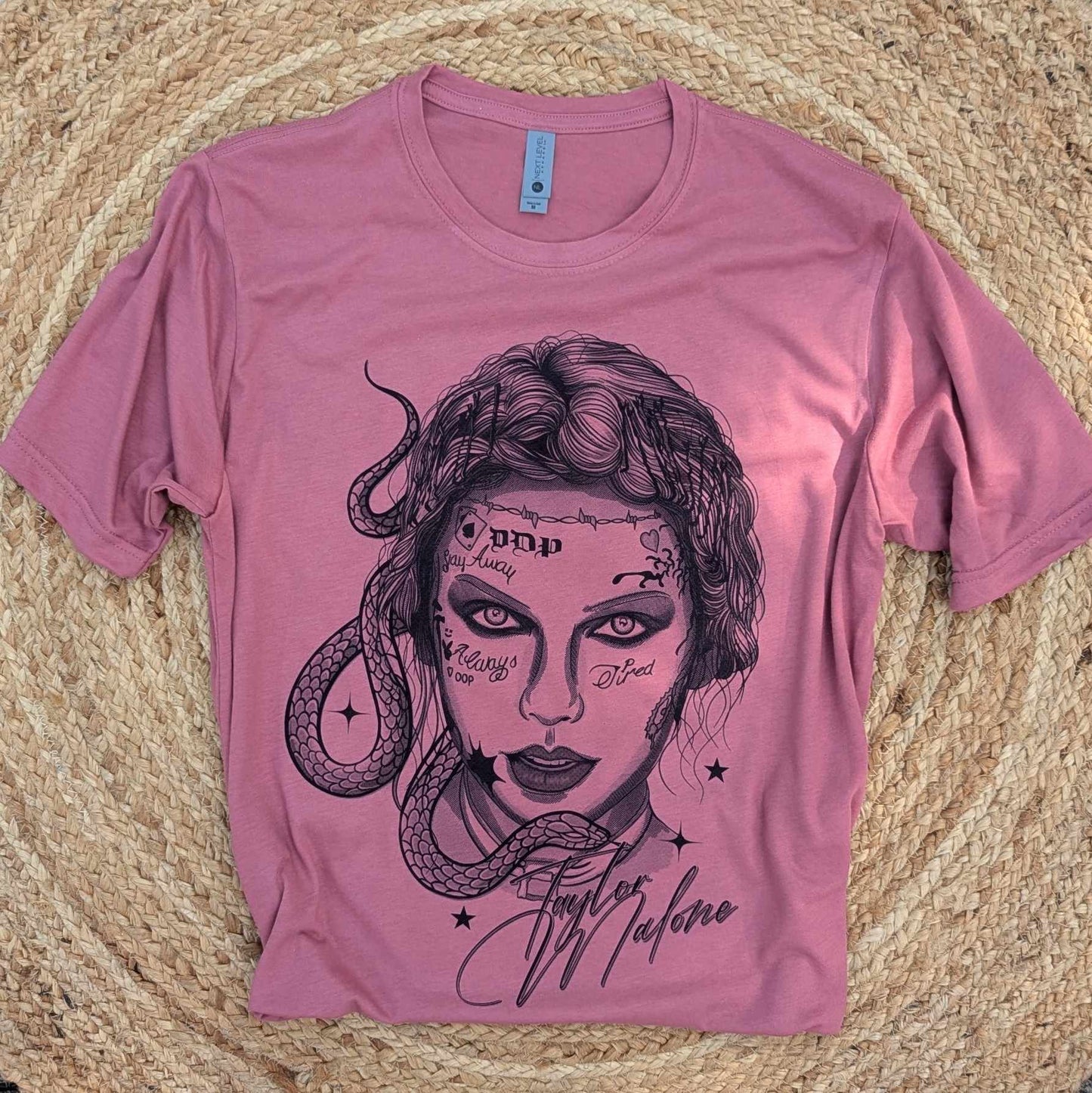 Taylor Fortnight Post Malone Tattoo T-Shirt