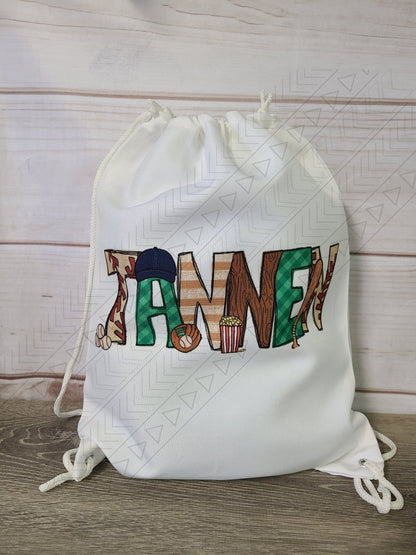 Baseball/softball Name Tote Tote