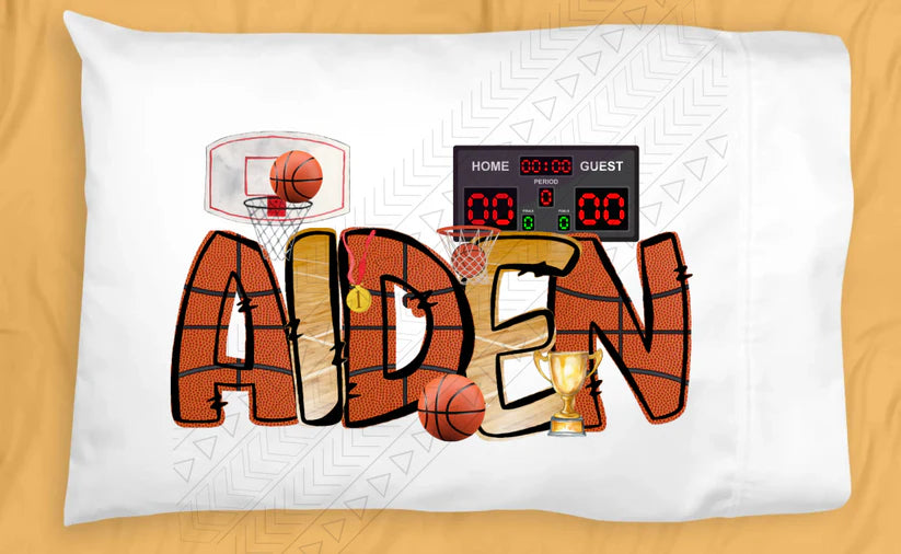 Basketball Personalized Pillowcase