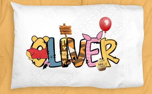 Winnie The Pooh Personalized Pillowcase