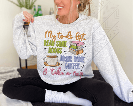 Books & Coffee Shirts Tops