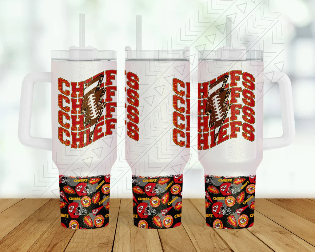 Chiefs Football 40oz Tumbler