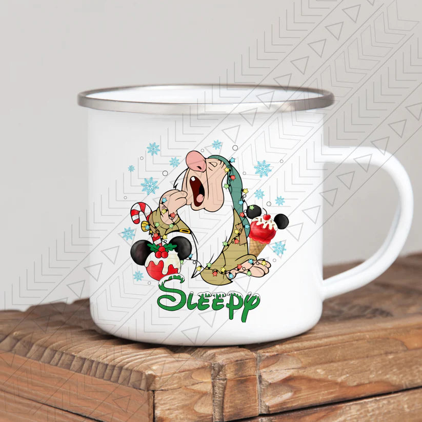 Snow White Christmas Dwarfs Personalized Mug