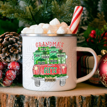 Christmas Truck Personalized Mug