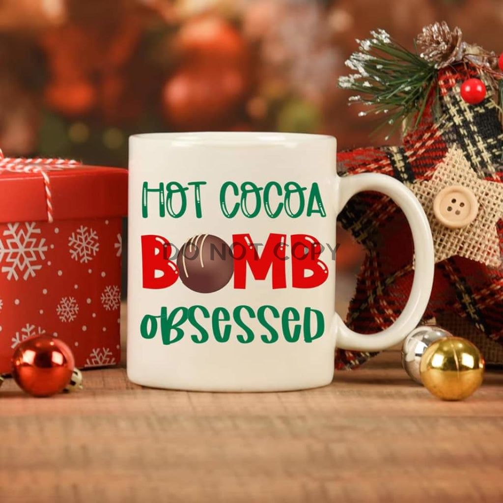 Cocoa Bomb Obsessed Ceramic Mug 11Oz Mug