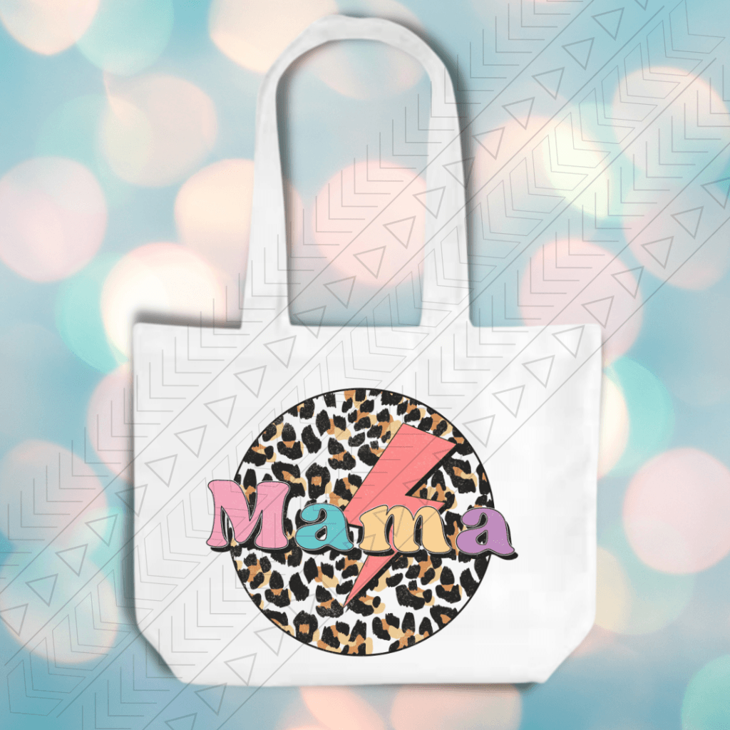 Colorful Leopard Mama Tote