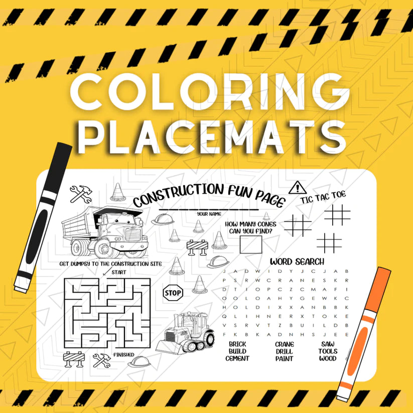 Contraction Coloring Placemat