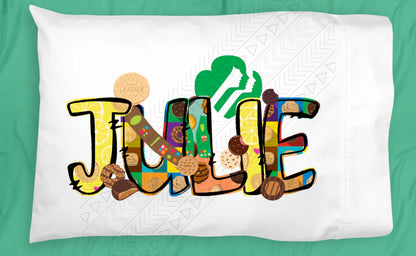 Girl Scout Personalized Pillowcase