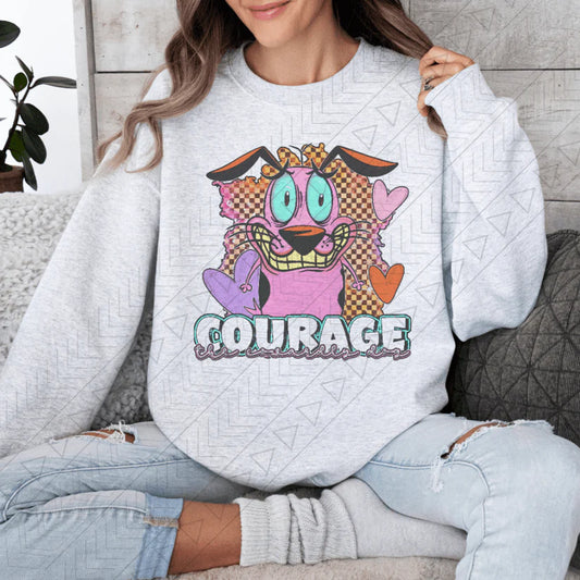 Sudadera con capucha Courage