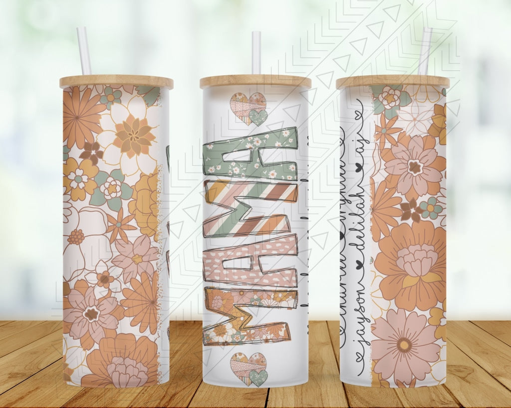 Custom Boho Name & Kids Tumbler